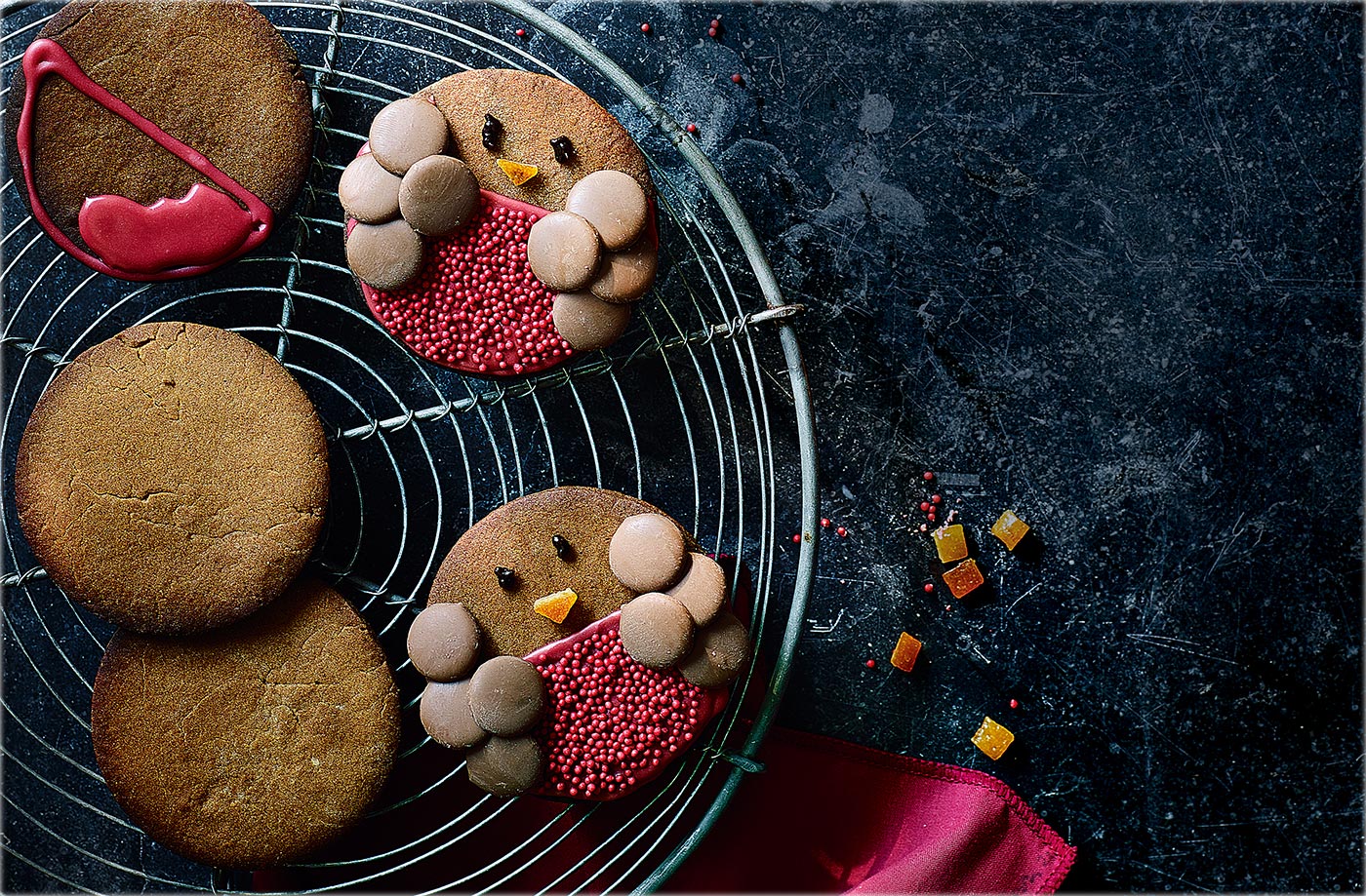 Robin gingerbread biscuits recipe