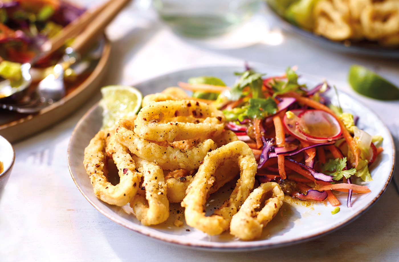 Salt and pepper squid recipe