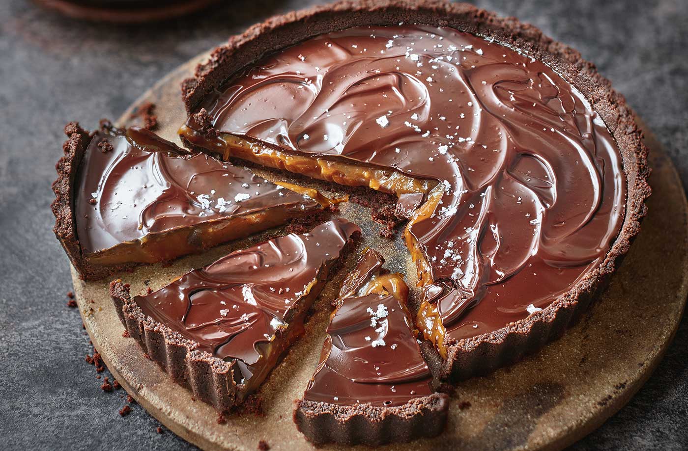 No-bake salted caramel tart recipe