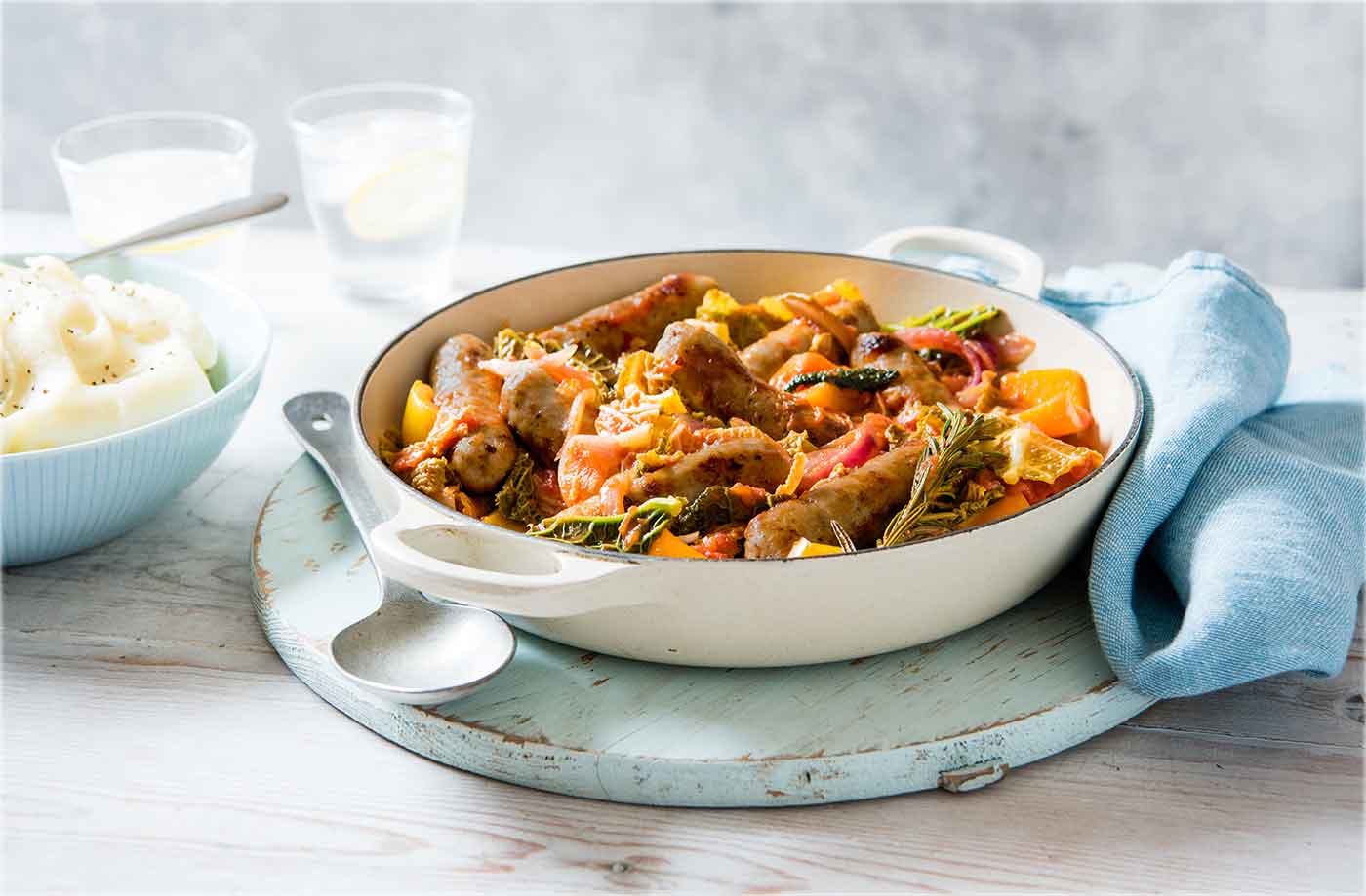 Simple sausage casserole  recipe