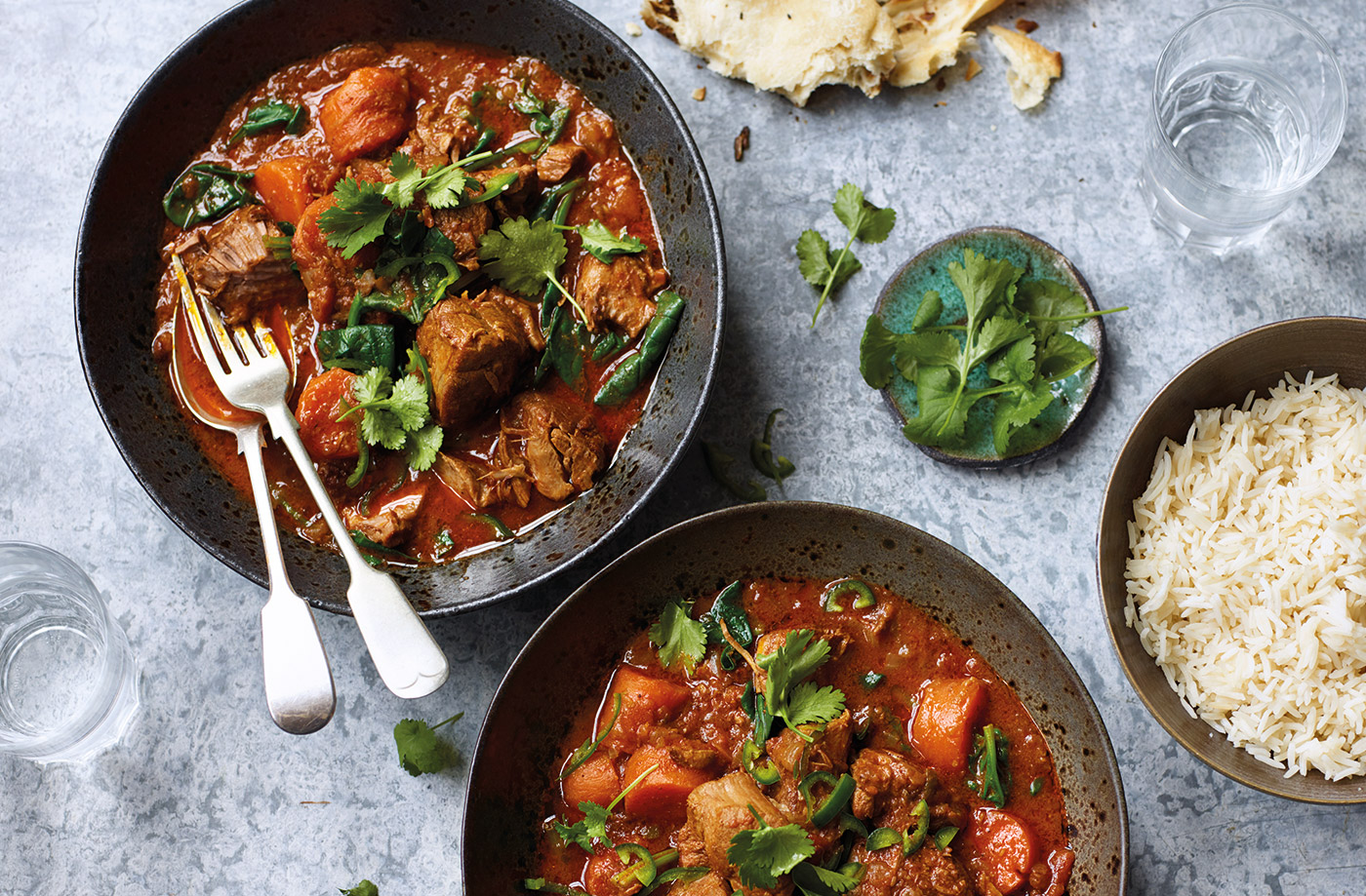 Slow-cooker lamb curry recipe