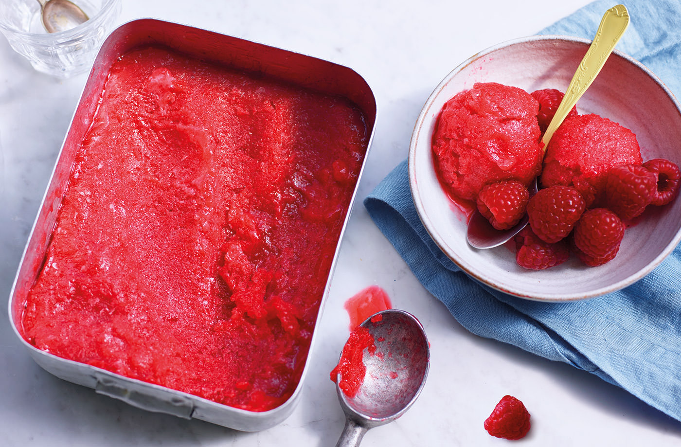 Raspberry sorbet recipe