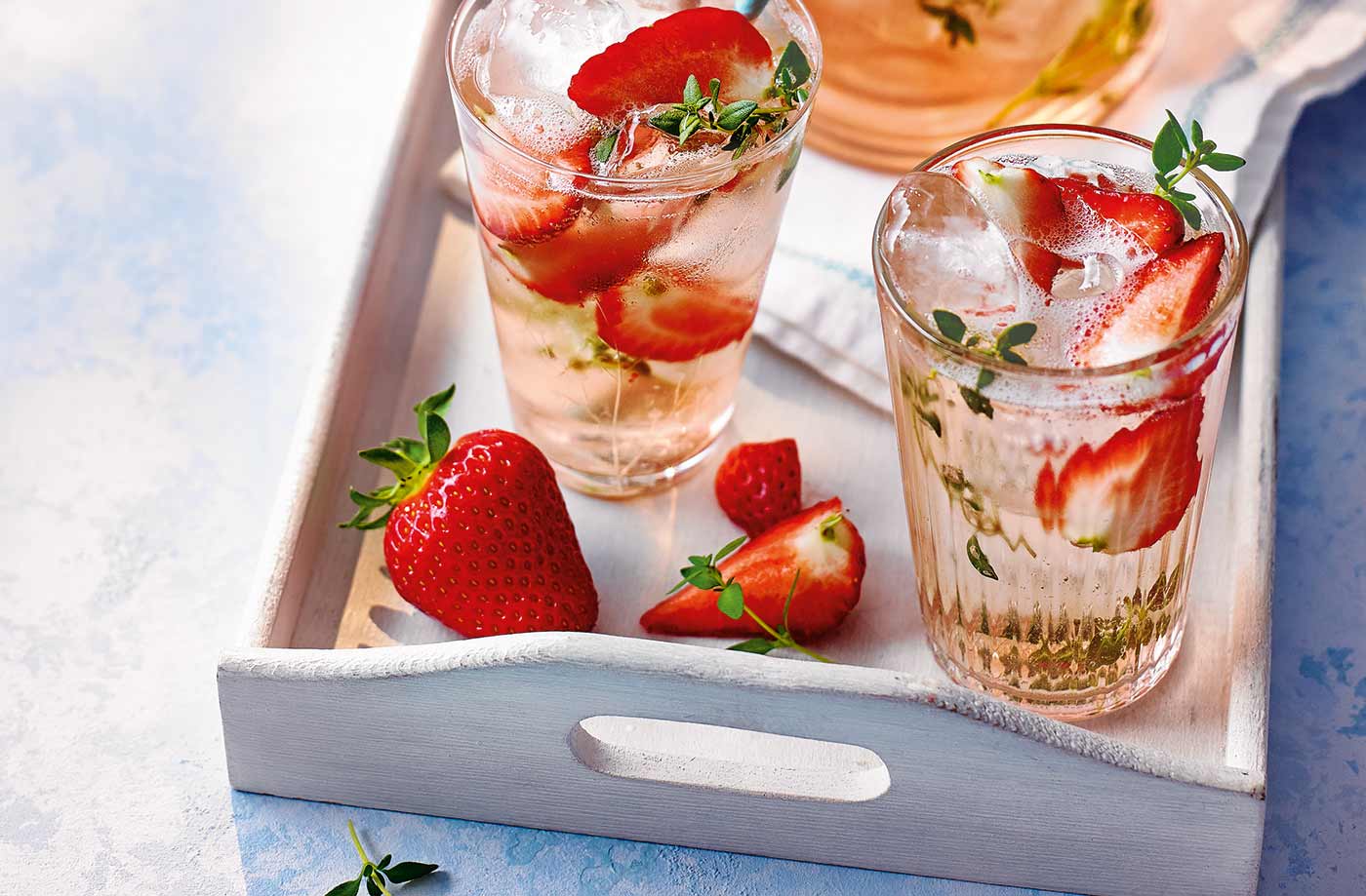 Strawberry cooler recipe