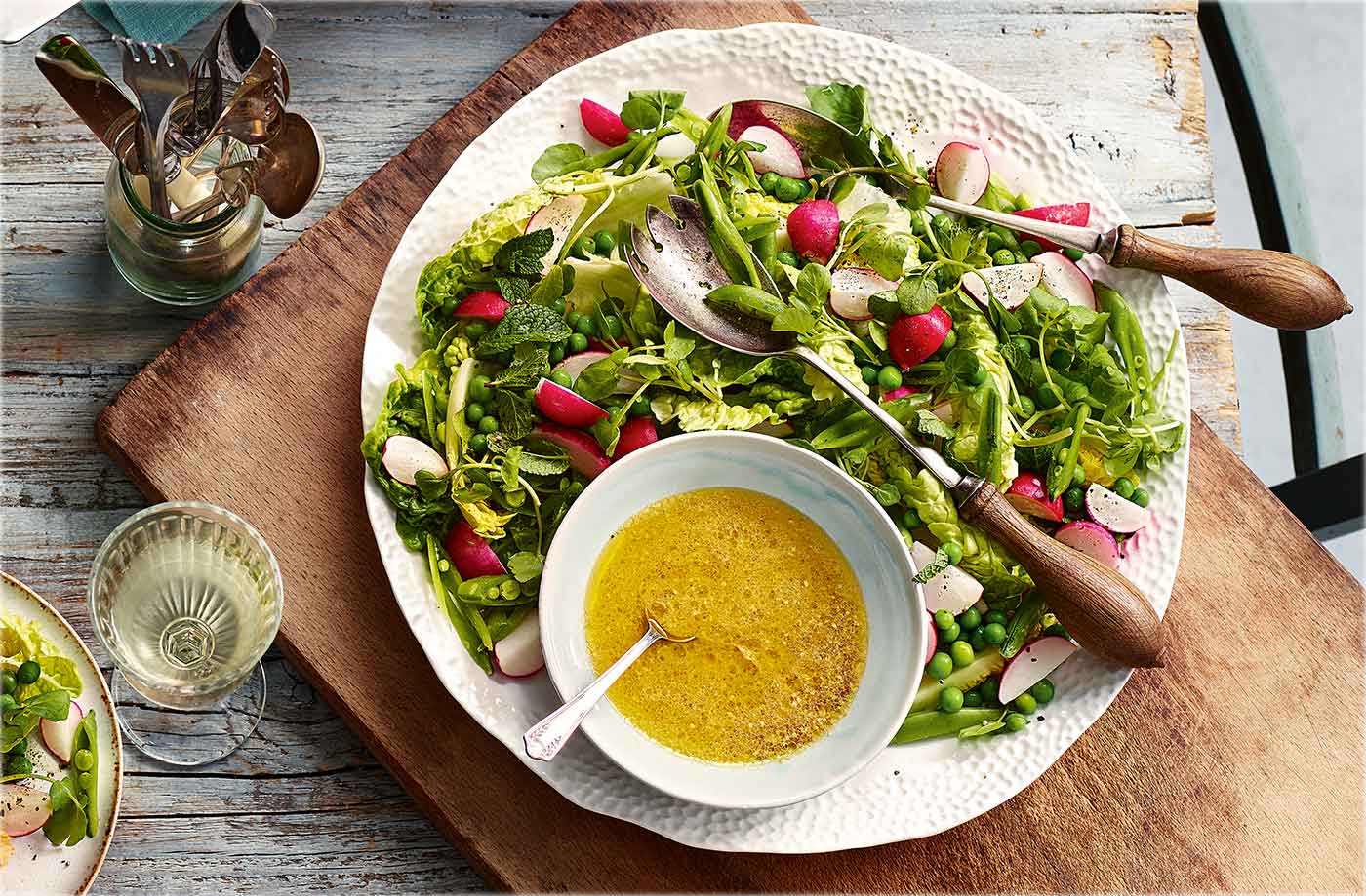 Sweet pea salad recipe