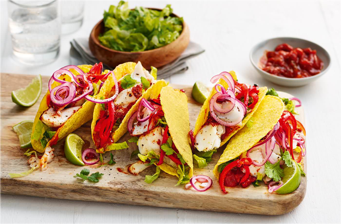 Adam's 'staycation' fish tacos recipe
