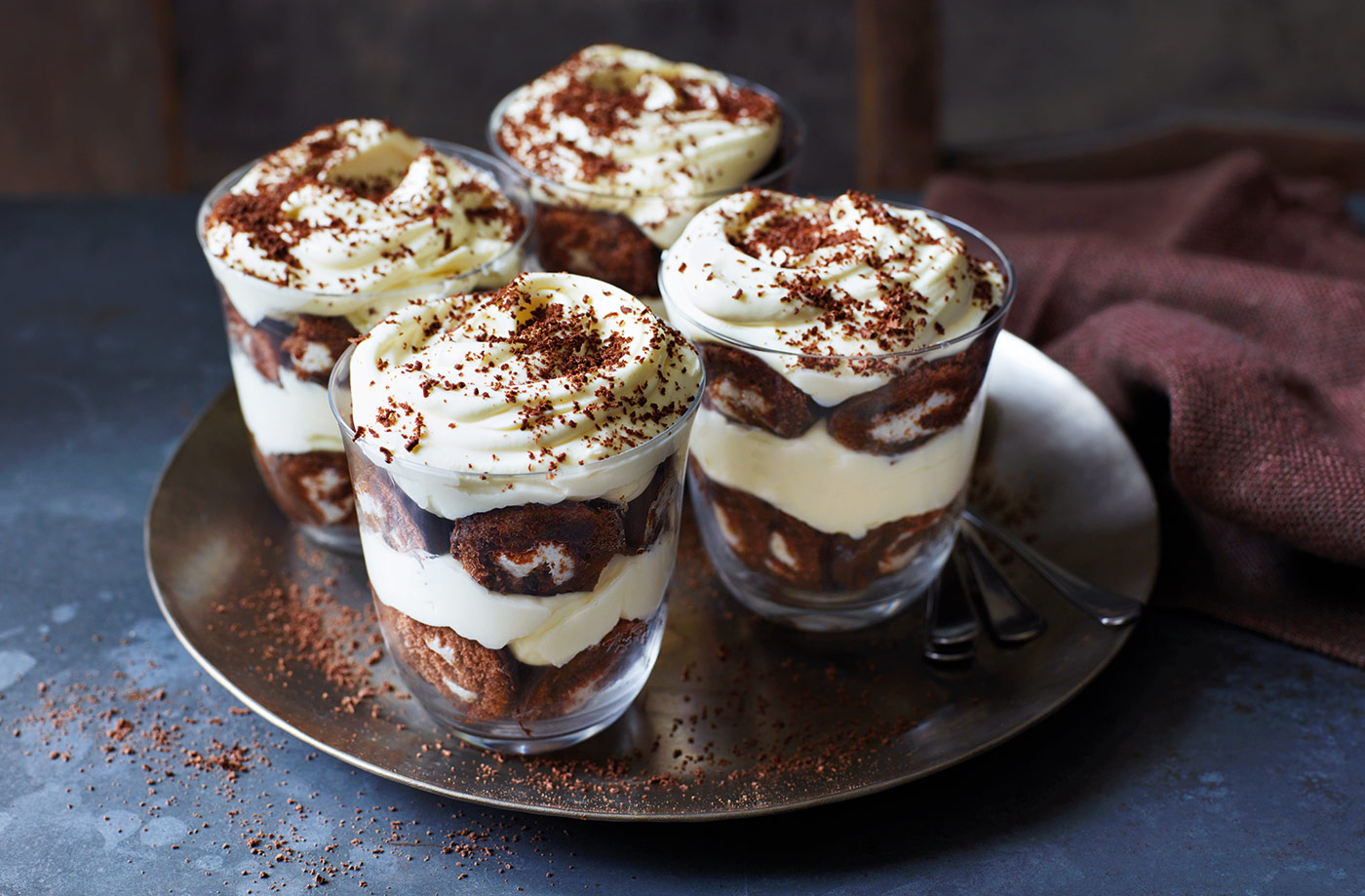 Mini roll tiramisu recipe