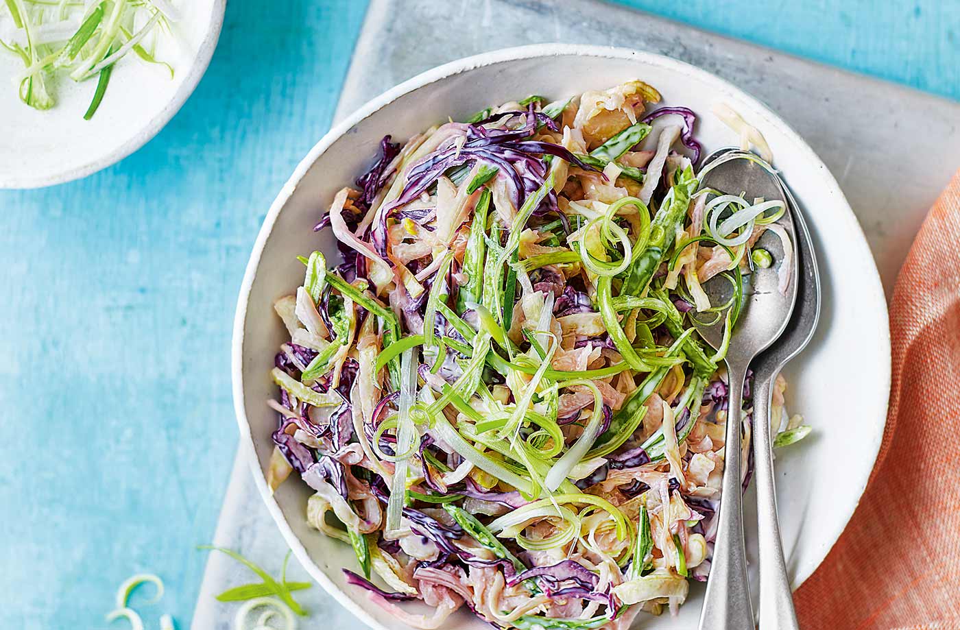 Coleslaw with horseradish and fennel recipe