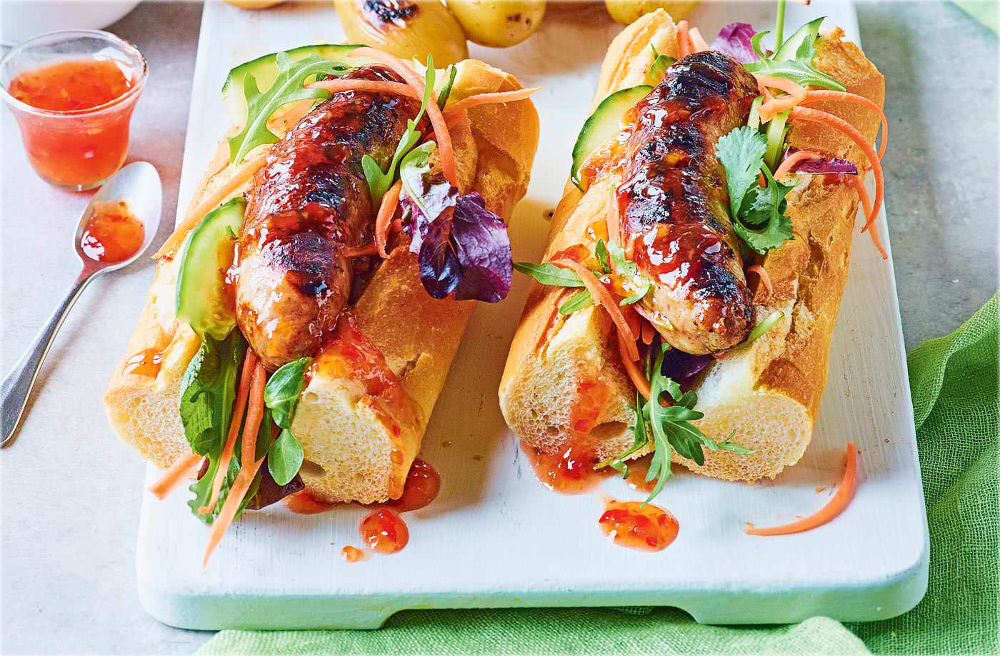 Bánh mì hot dogs recipe