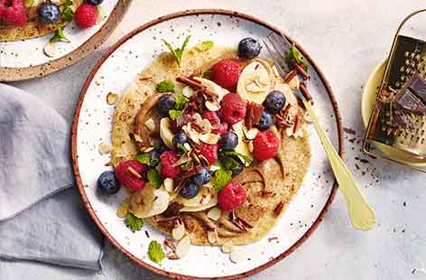 Move over avocado toast, we've got a new favourite brunch dish. Try these fruity breakfast tacos for a sweet treat to start the day