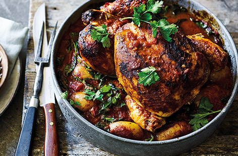 For a Bonfire Night that really goes out with a bang, serve up this fiery Indian one-pot