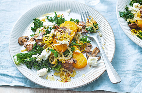 This easy polenta recipe is the ideal vegetarian dinner if you're after fresh, zesty flavour