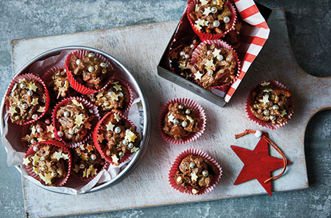 Glittery, fruity and smothered in chocolate, these adorable treats make a great gift for those with a sweet tooth. 