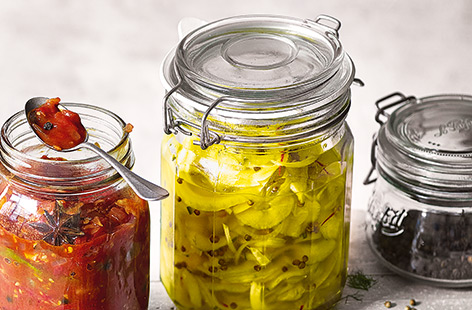 A sharp and sweet pickle is a great way to brighten up any fish supper, salad or sandwich, and this refreshing cucumber version will definitely impress.