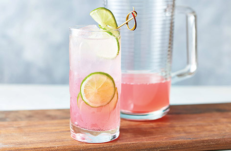 Be pretty in pink with this elegant rhubarb cordial. A touch of vanilla and star anise add extra flavour along with the sweet pink rhubarb. Dilute with soda water and ice for a sparkling and refreshing summer drink