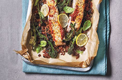 This simple salmon recipe is so easy to make and is the perfect dinner idea for two