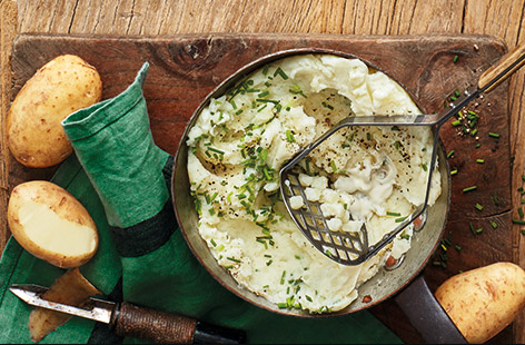 This make ahead mashed potato recipe is your perfect go-to mash for topping pies, switching up your Sunday roast or making fishcakes