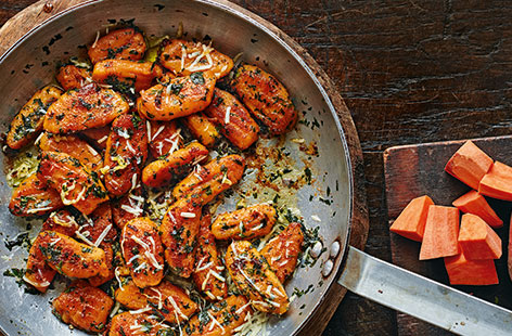Make the most of winter root veg and try something new with this simple yet satisfying vegetarian dinner idea