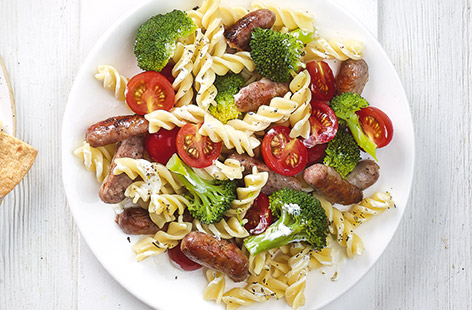 Make meal times more exciting and encourage kids to eat more veg with this broccoli and sausage pasta recipe. 