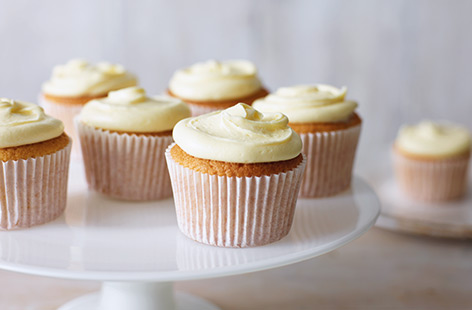 Once you've mastered this easy vanilla cupcake recipe, you'll want to make it on repeat! Fluffy, golden sponge is topped with a swirl of rich vanilla buttercream for a classic bake that will be the star of any birthday party, afternoon tea or bake sale.