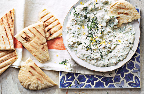 This classic Turkish dip recipe with garlic, yogurt and walnuts is so easy to make it'll become your go-to for family get-togethers