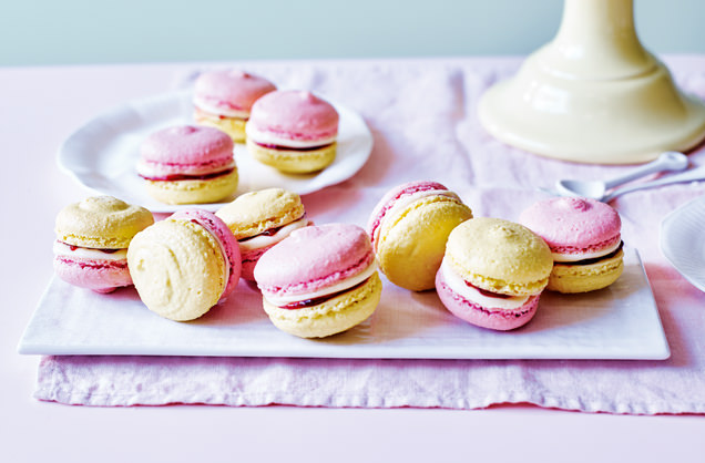 Battenberg macarons recipe