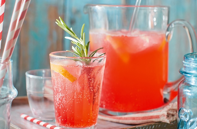 Ginger pink lemonade recipe