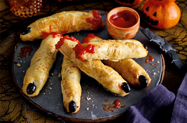 Fiendish sausage fingers recipe