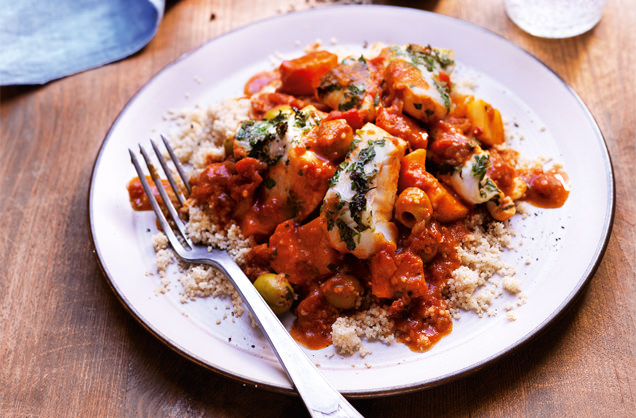 Spiced fish tagine recipe
