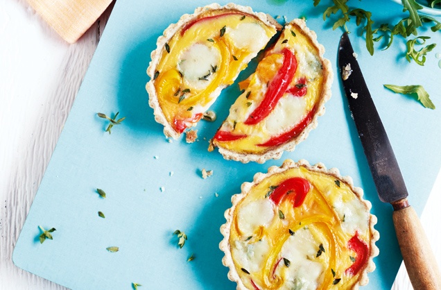 Gorgonzola tartlets recipe