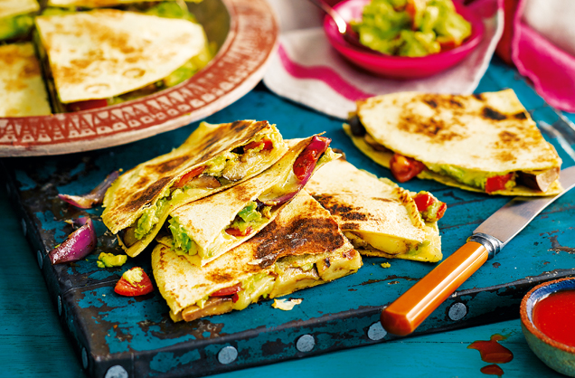 Spicy quesadillas recipe