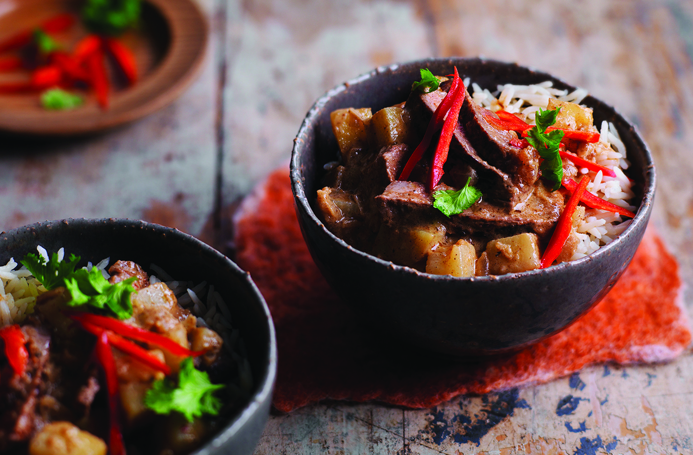 Speedy beef massaman curry recipe