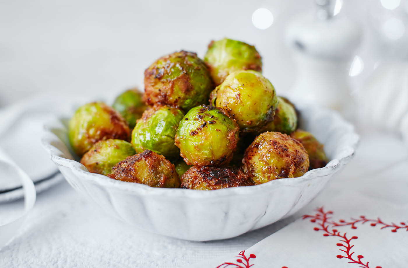 Miso-roasted Brussels sprouts recipe
