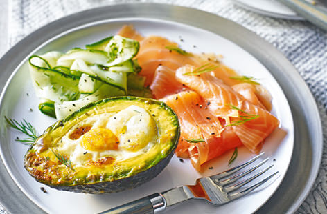 Eggs, avocado and smoked salmon are a match made in brunch heaven, but we've mixed things up a bit with this brinner (brunch for dinner) idea