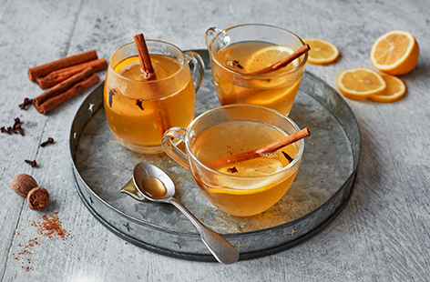 A hot toddy is the classic Scottish drink for a blustery winter's night. Whilst not exactly medicinal, it's certainly comforting: sweet, steaming, spiced... A magic mixture of Whisky, hot water, honey, lemon juice, and spices in a mug.