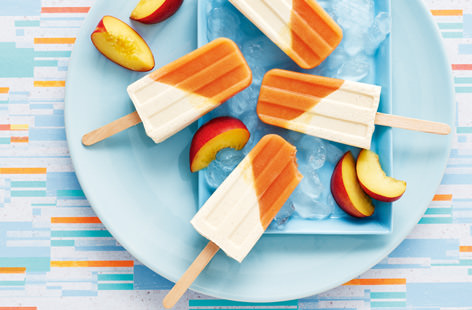 Cool down in style on a sweltering day with these roasted nectarine pops, which are not only pretty-as-a-picture but also addictively delicious.