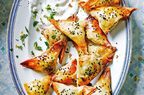 Fresh from his latest cookbook, Turkish Delights, chef and food writer John Gregory-Smith, shares this beautiful alacati borek recipe, which is a spin on the traditional Turkish sigara boregi (pastry rolls filled with cheese)