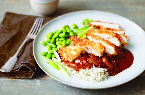 Unlike other curry recipes, Japanese katsu uses fried breaded chicken, giving it a satisfyingly crunchy texture combined with a sweet, punchy sauce. This easy chicken katsu curry recipe is easy to master and uses curry powder packed with turmeric, cardamom, cumin seeds, and much more, to give delicious spice.