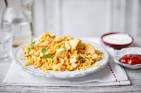 Nothing beats a classic turkey curry and this fragrant biryani is an inventive and delicious way of using up any turkey leftovers