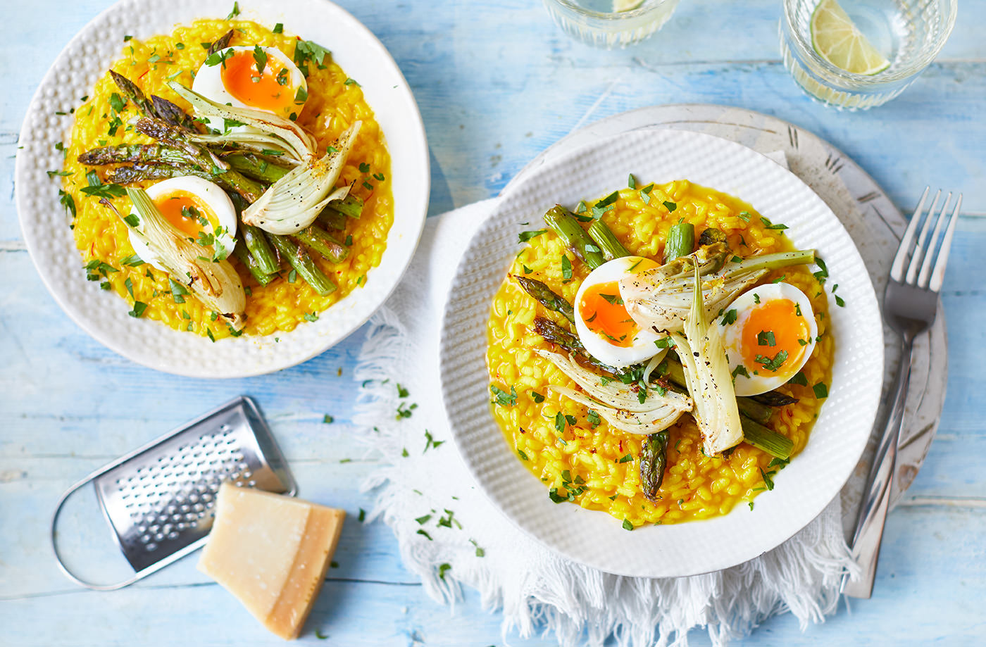 Saffron risotto recipe