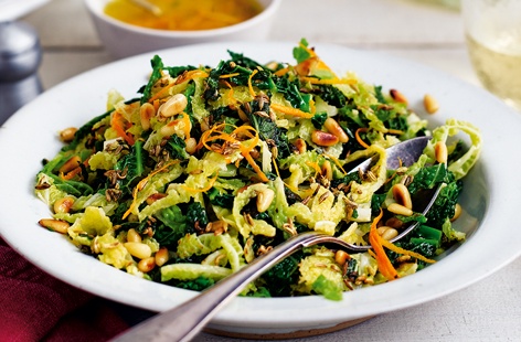Savoy cabbage is popular for its deep green, tender leaves and mild, earthy flavour. Sautéed and partnered with a refreshingly zesty dressing, it makes for a delicious, healthy lunch or side dish and can be rustled up in just twenty minutes.