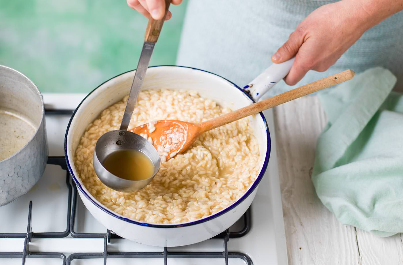 Finish the rice