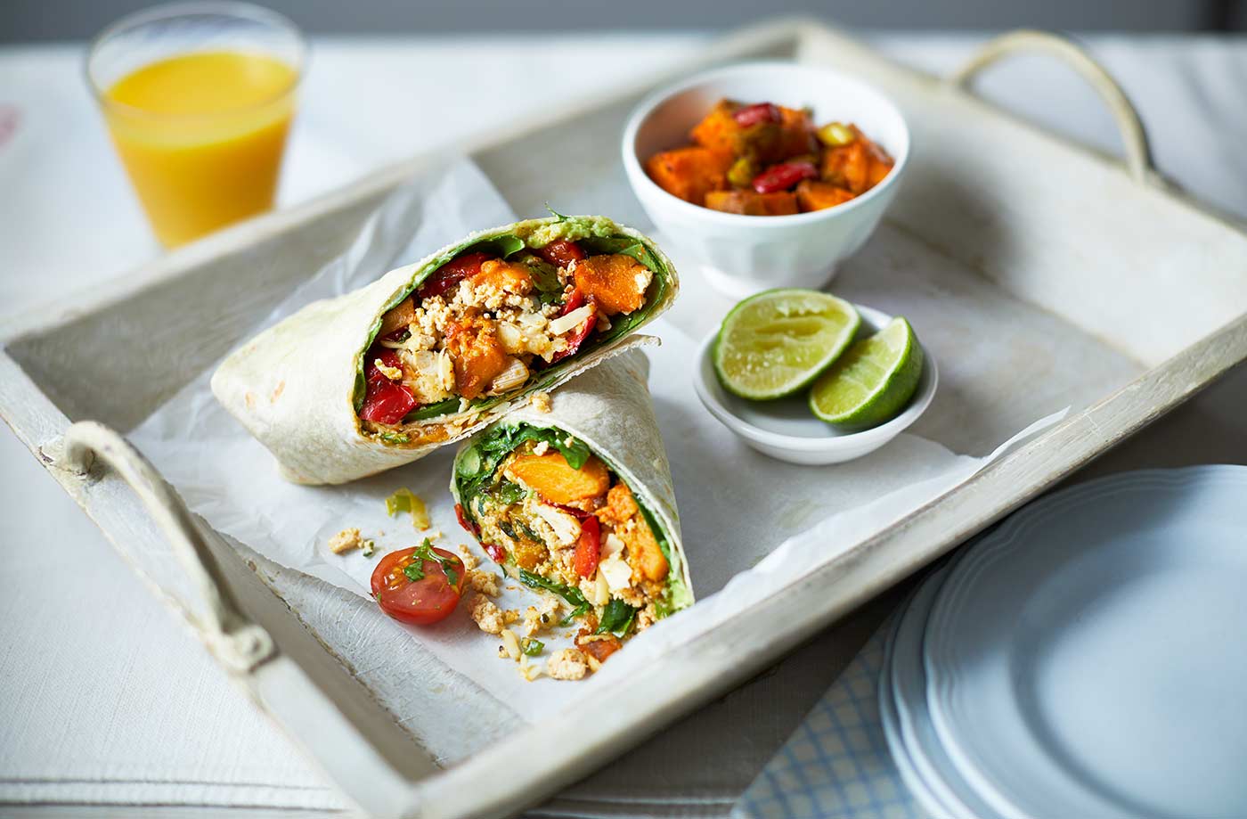 Vegan burrito recipe