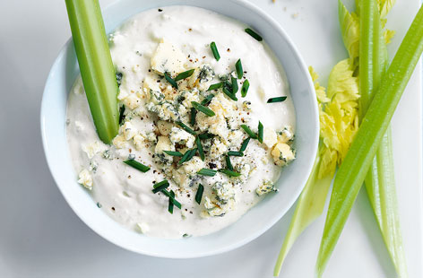 This uses British Stilton but any strong blue cheese would work just as well. 