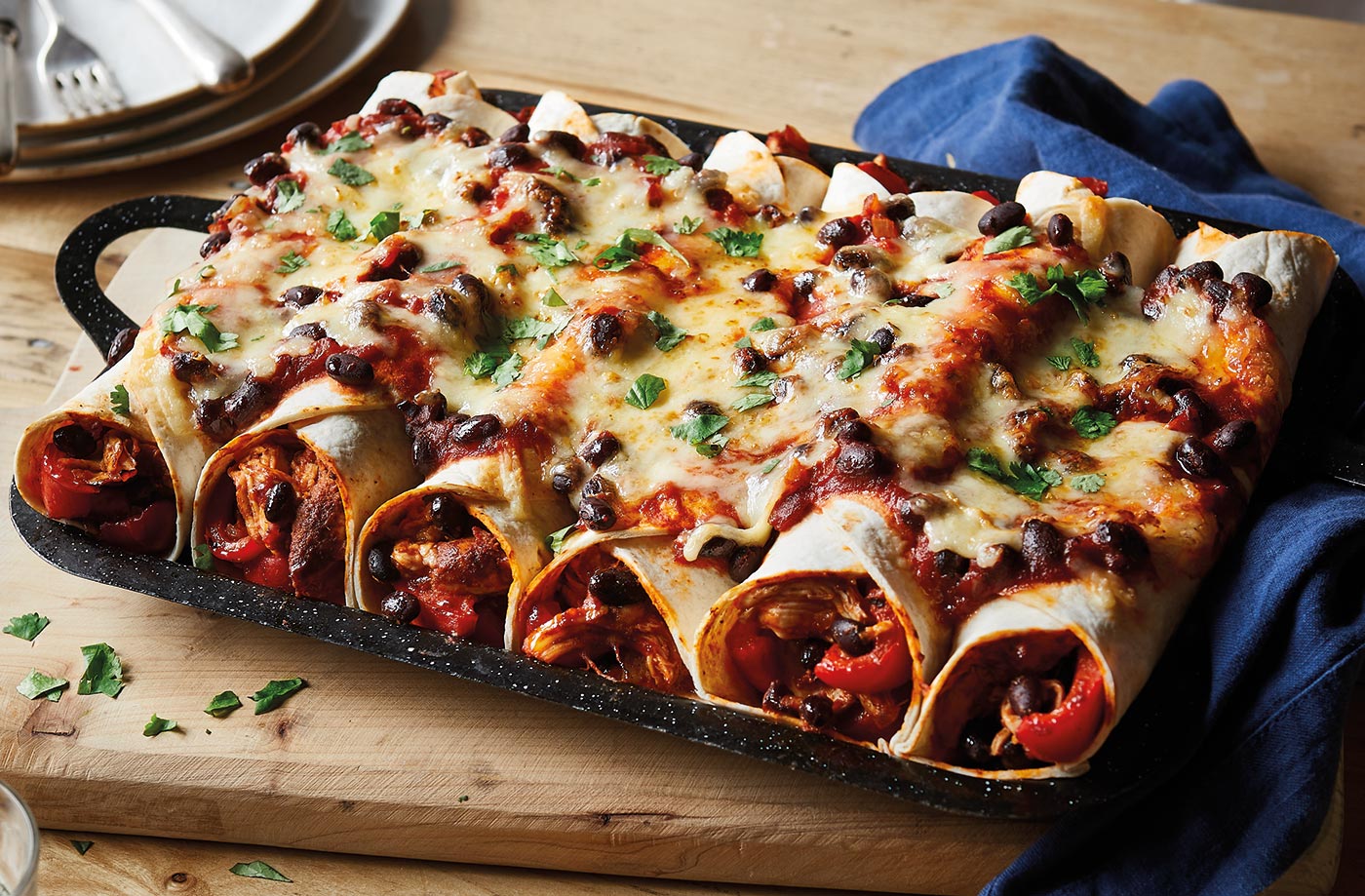 Rita's 'rowdy' enchiladas recipe
