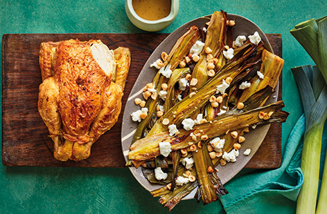 Looking for a way to cook your leeks? Look no further than this delicious, seasonal chicken dinner recipe