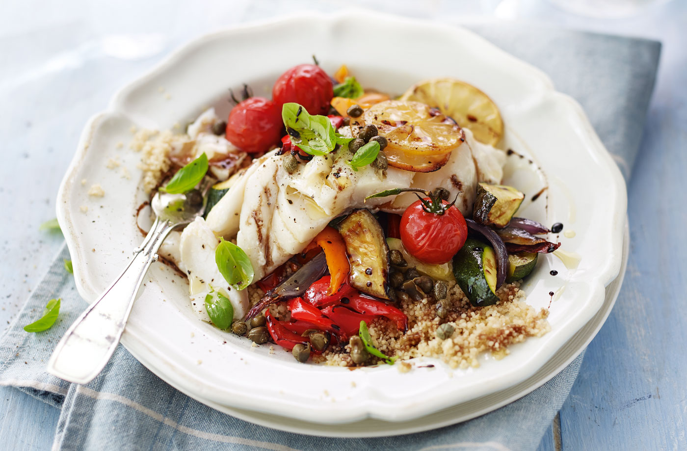 Roasted provençal fish  recipe