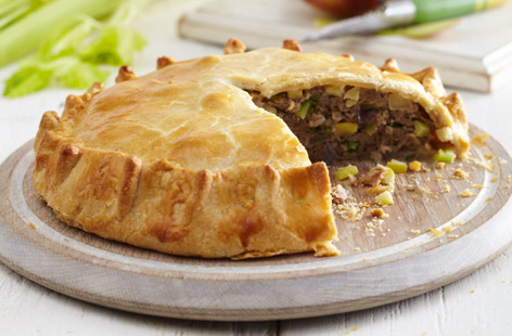 Impress your dinner guests with this delicious pie, great served hot or cold
