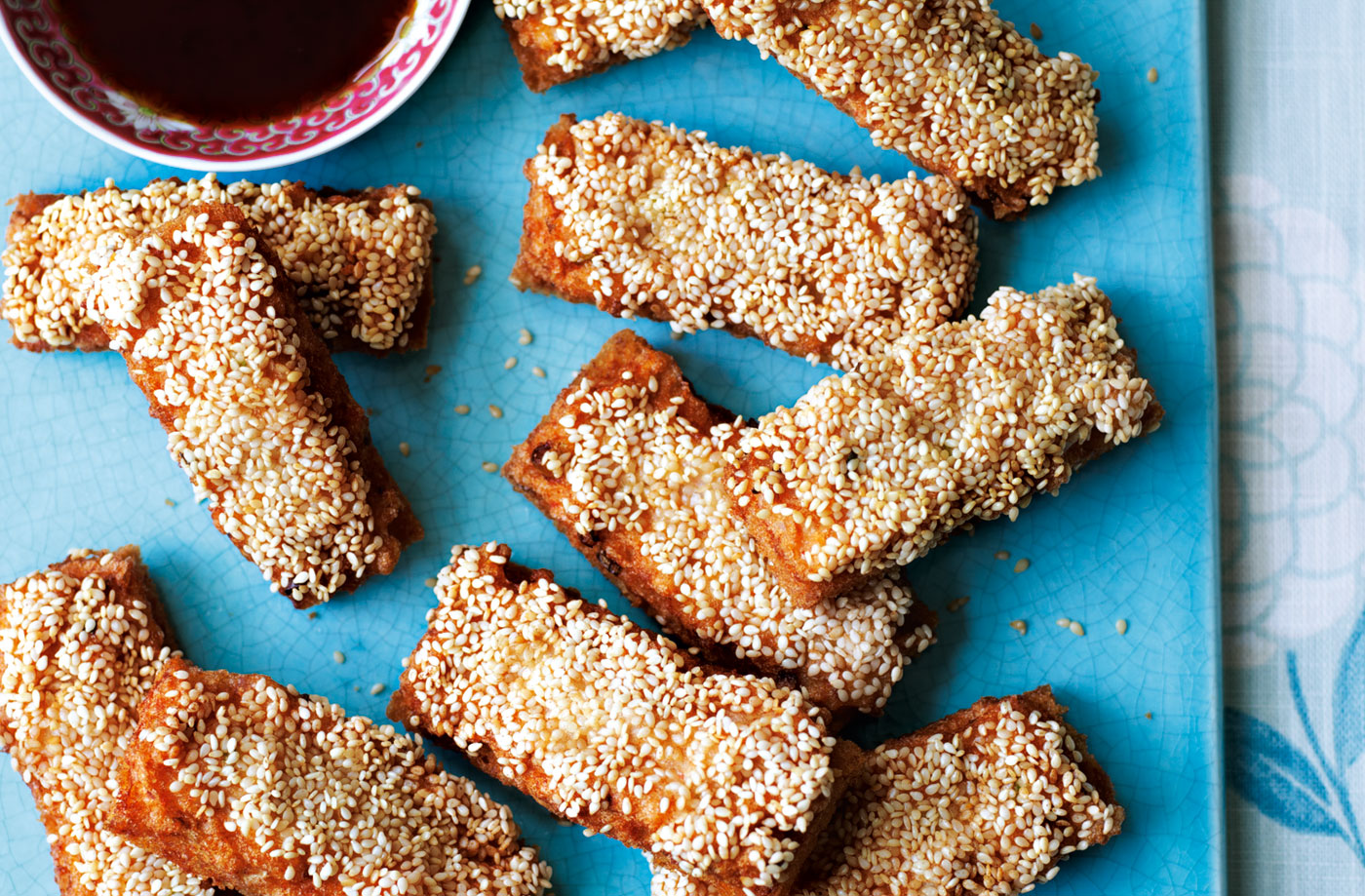 Ken Hom sesame prawn toast recipe