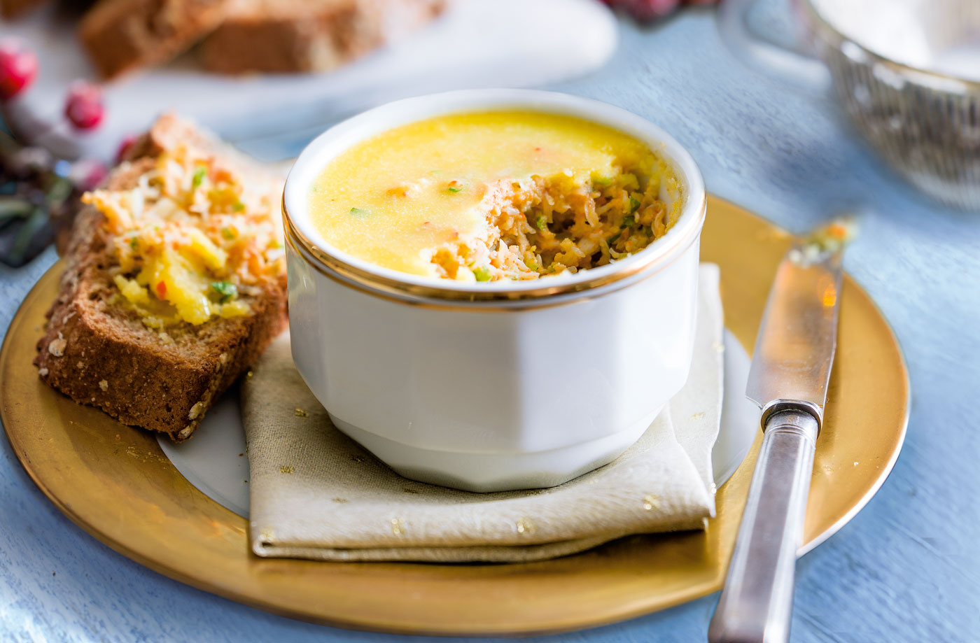 Spiced potted crab with soda bread recipe