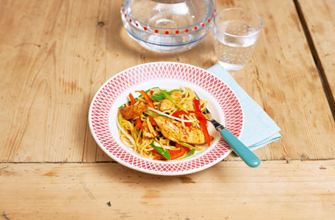 This fragrant dish made with garlic and ginger is a great way to introduce kids to different flavours.